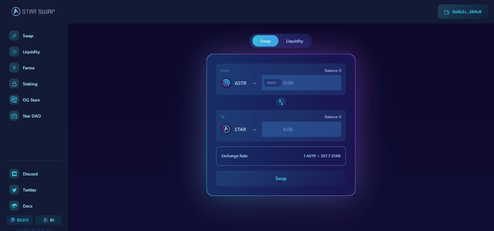 Starswap